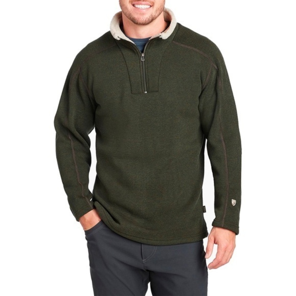 Kuhl Men's Dark Green Half-Zip‎ Jacket